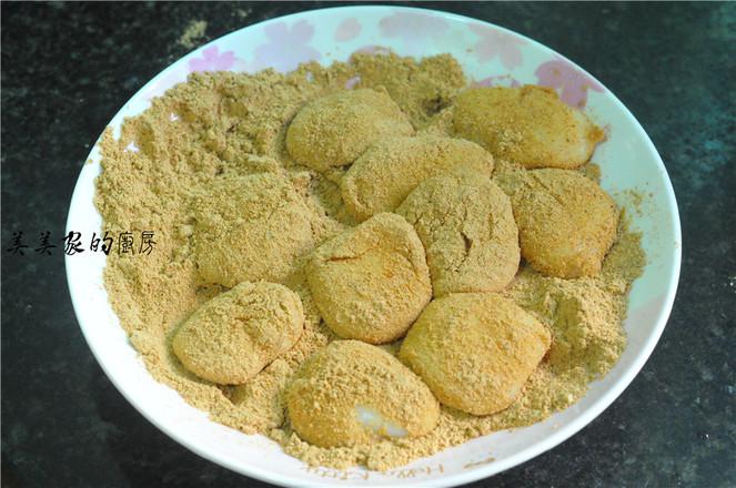 紅豆粉粘糯米球的做法-甜味煮菜譜-易網健康養生網 紅豆粉粘糯米球的做法-甜味煮菜譜