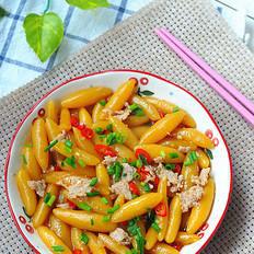 開胃水晶條的做法-香辣味炒菜譜