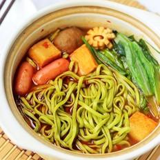 砂鍋面的做法-麻辣味煮菜譜