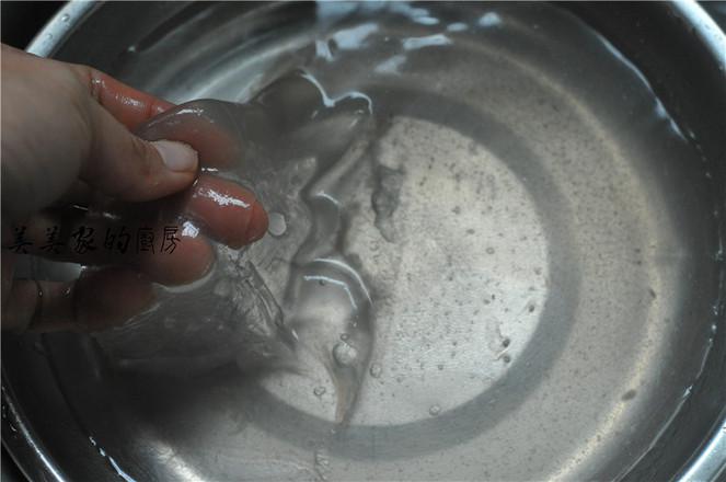 紅薯粉皮的做法-香辣味燒菜譜