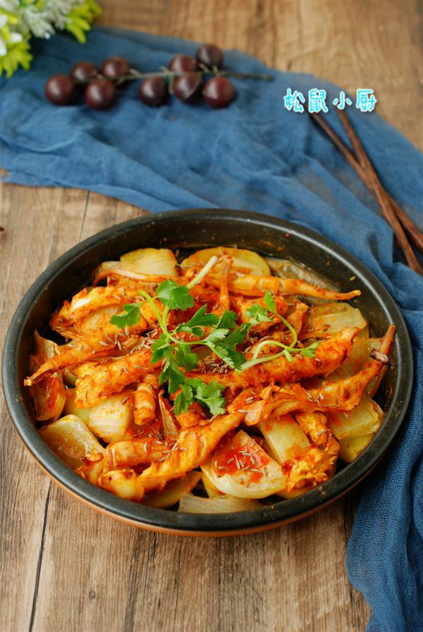 孜然章魚足的做法-家常味烤菜譜