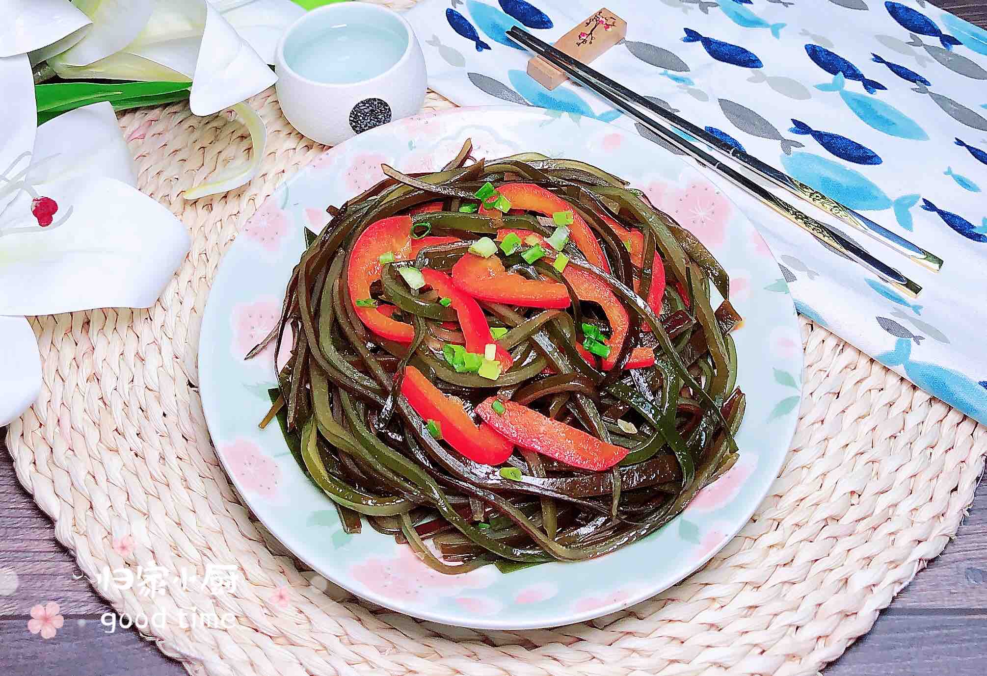 豬油香辣海帶絲的做法-咸鮮味炒菜譜-易網健康養生網 豬油香辣海帶絲的做法-咸鮮味炒菜譜