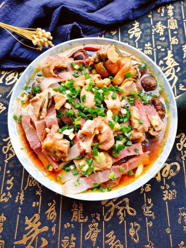 花菇火腿蒸雞的做法-咸鮮味蒸菜譜-易網健康養生網 花菇火腿蒸雞的做法-咸鮮味蒸菜譜