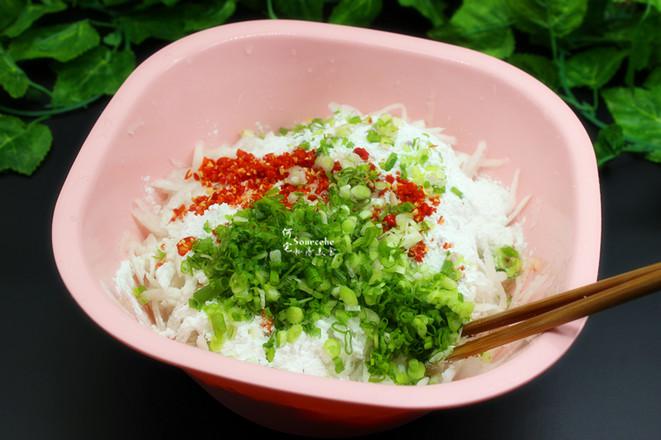 蘿卜丸子的做法-香辣味炸菜譜-易網健康養生網 蘿卜丸子的做法-香辣味炸菜譜