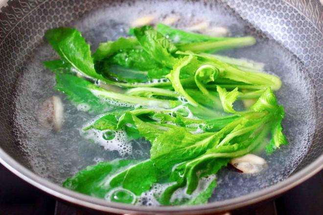 上湯豆皮青口小白菜的做法-咸鮮味煮菜譜