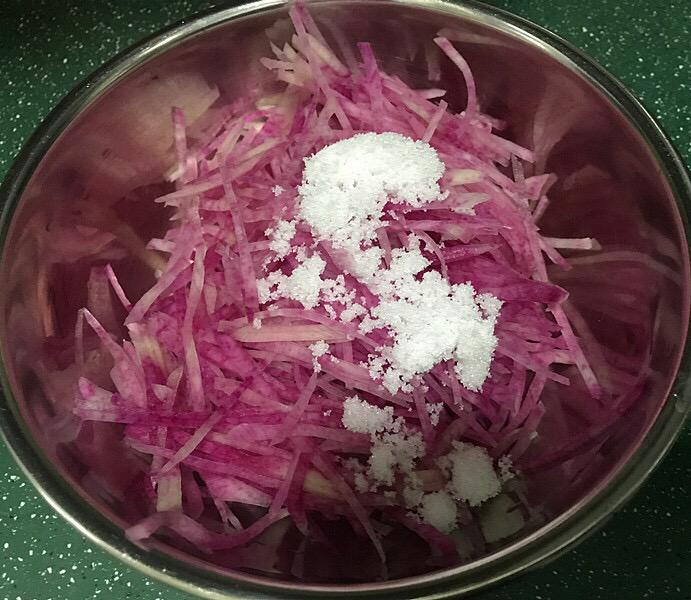 蘿卜絲拌海蜇的做法-家常味拌菜譜