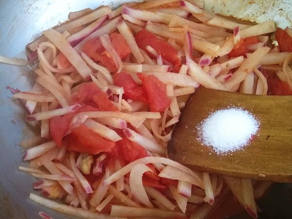 旱蘿卜燒番茄的做法-茄汁味燒菜譜-易網健康養生網 旱蘿卜燒番茄的做法-茄汁味燒菜譜