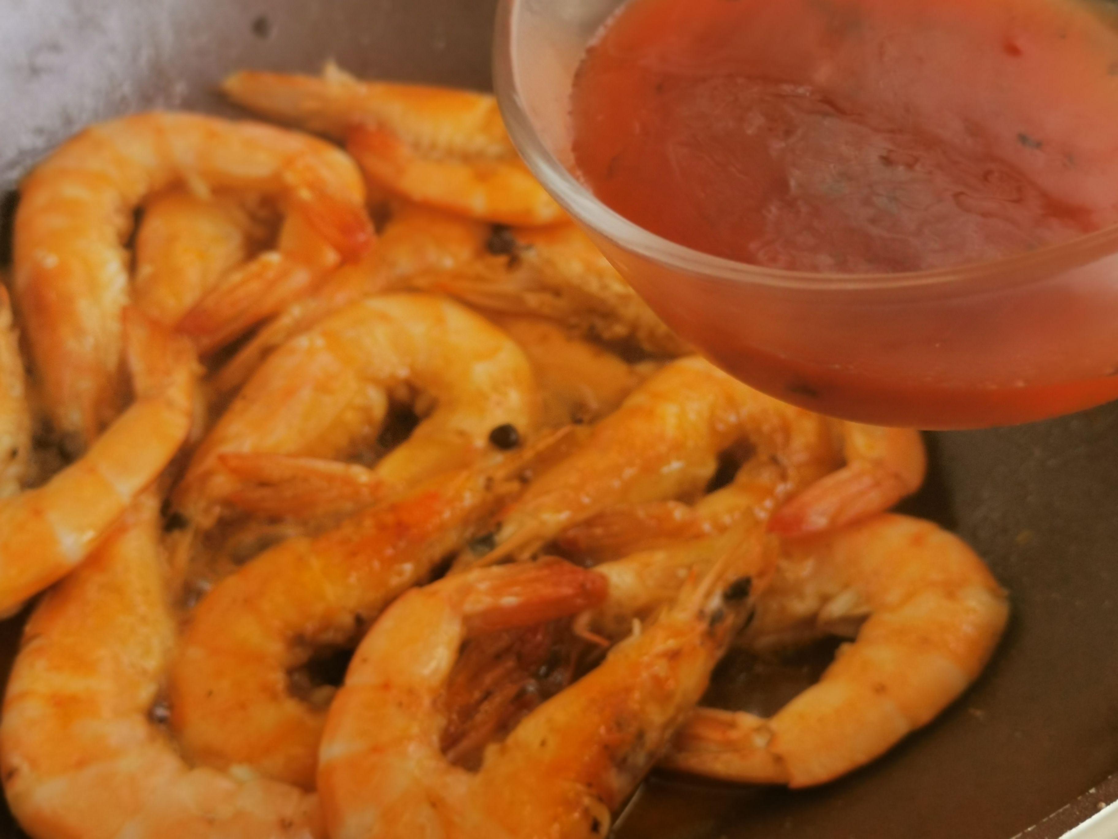 甜辣大蝦的做法-其它口味炒菜譜