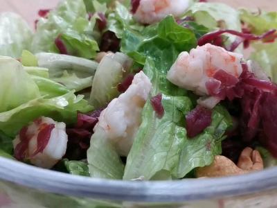 紅椰菜腰果沙拉的做法-酸甜味拌菜譜