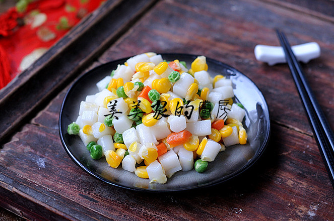 五福年糕的做法-家常味炒菜譜-易網(wǎng)健康養(yǎng)生網(wǎng) 五福年糕的做法-家常味炒菜譜