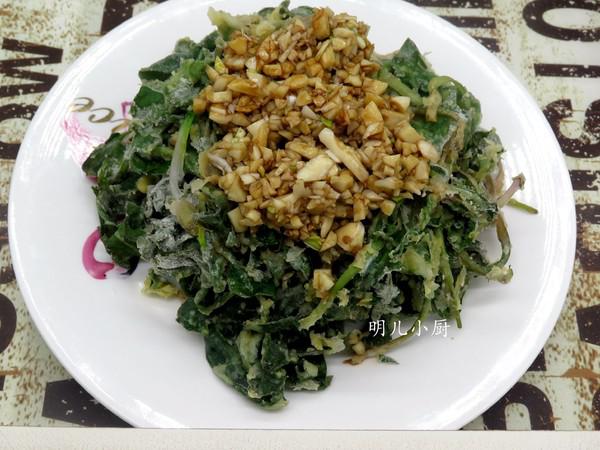 蒸蒲公英的做法-家常味蒸菜譜