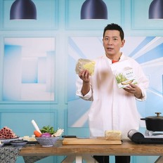 戴軍下廚做湯小調壽喜鍋,超鮮的做法-咸鮮味煮菜譜