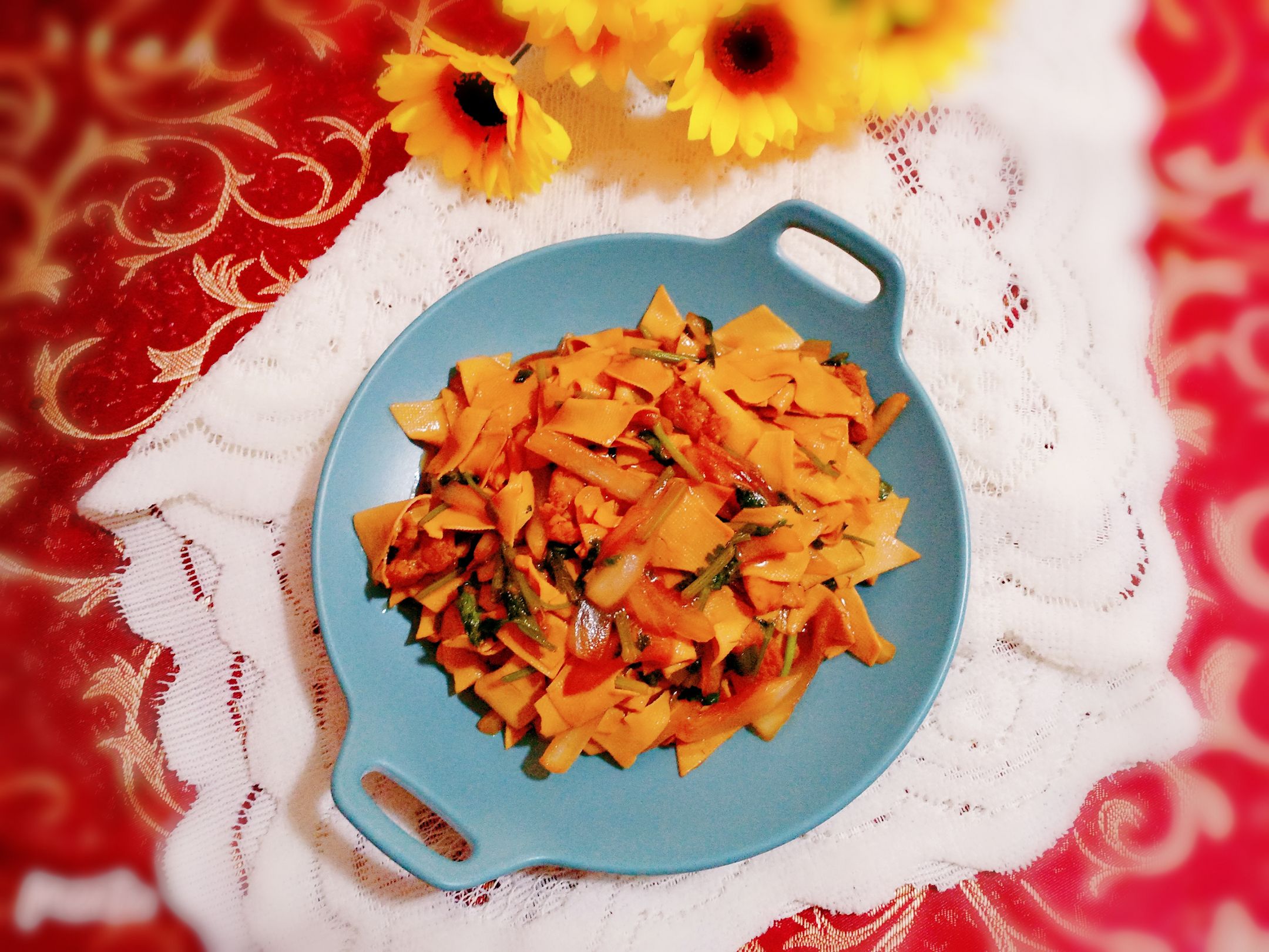 什錦干豆腐的做法-家常味炒菜譜