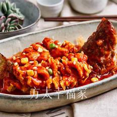 #年味美食合輯#酸甜誘人松鼠桂魚(yú)的做法-酸甜味炸菜譜