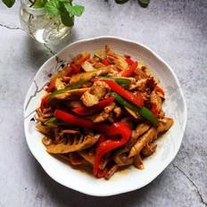 春筍炒瘦肉的做法-香辣味炒菜譜