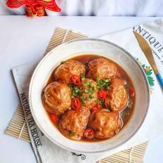 油面筋釀肉的做法-家常味煮菜譜