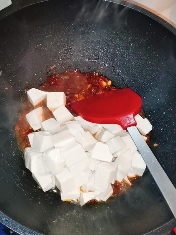 蝦仁豆腐的做法-香辣味燒菜譜