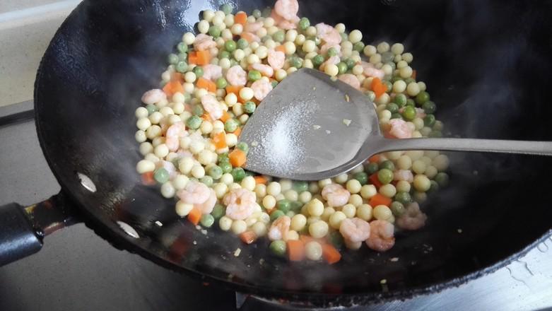 雞頭米炒蝦仁的做法-咸鮮味炒菜譜