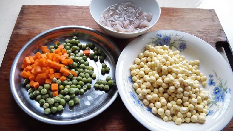 雞頭米炒蝦仁的做法-咸鮮味炒菜譜