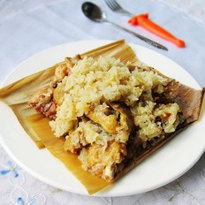 粽香糯米雞的做法-家常味蒸菜譜