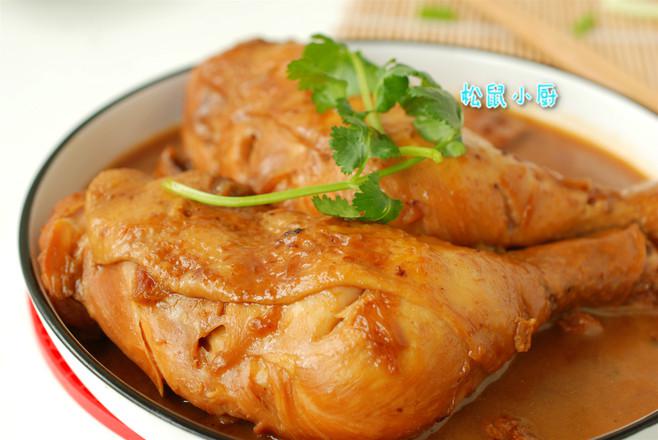 紅燜雞腿的做法-家常味燒菜譜