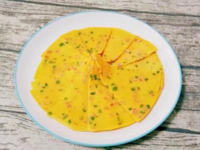 番茄雞蛋餅的做法-家常味煎菜譜