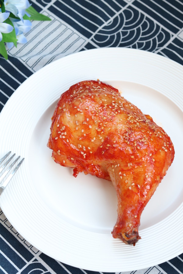 奧爾良脆皮雞腿的做法-家常味烤菜譜