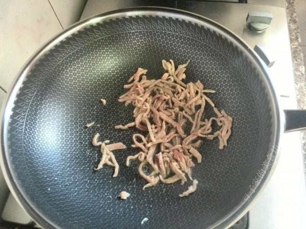 炒肉絲韭菜的做法-咸鮮味炒菜譜