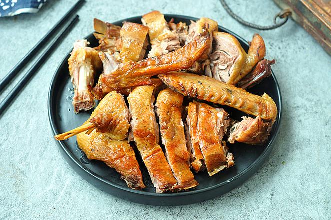 不用油做烤鴨的做法-家常味炸菜譜