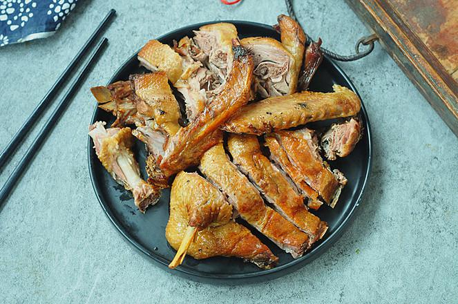不用油做烤鴨的做法-家常味炸菜譜