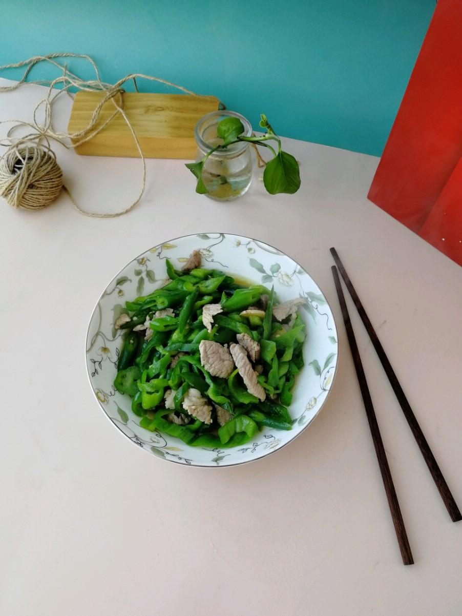 青椒炒肉絲的做法-咸鮮味炒菜譜