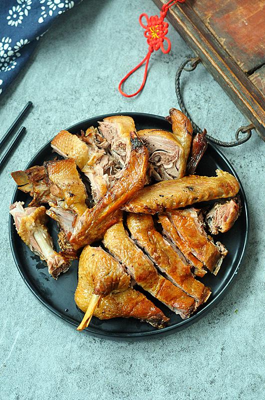 不用油做烤鴨的做法-家常味炸菜譜