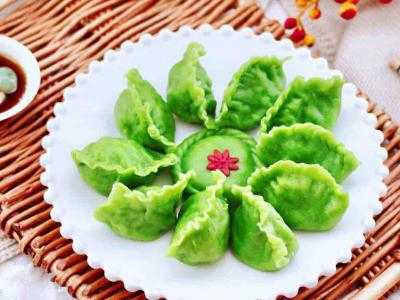 扇貝香干翠玉餃子的做法-咸鮮味煮菜譜