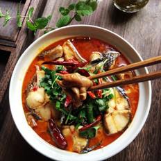 肥腸煮黑魚(yú)的做法-香辣味煮菜譜