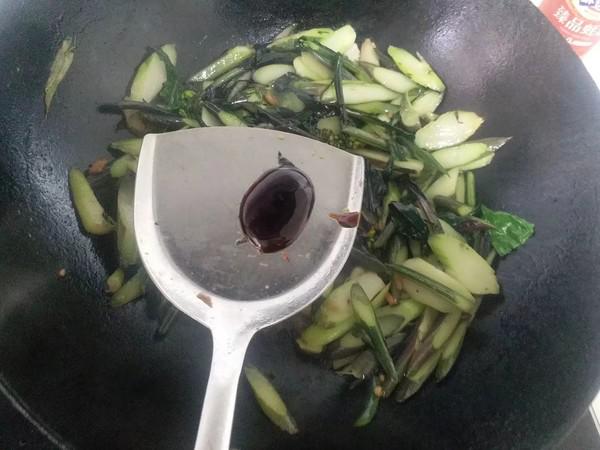 爆炒紅菜苔的做法-咸鮮味炒菜譜