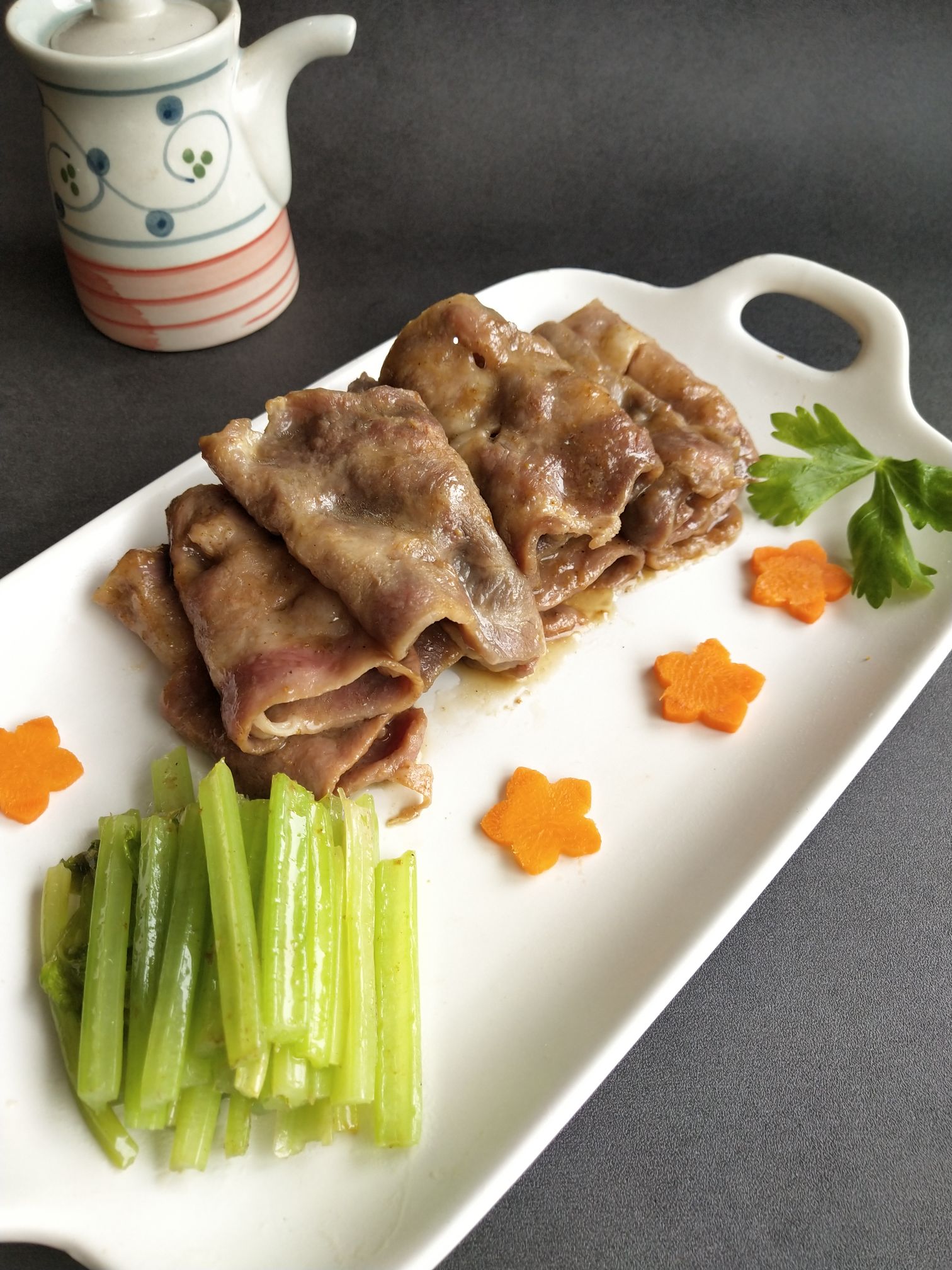 炙烤肥牛片的做法-咸鮮味煎菜譜