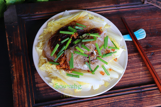 大白菜蒸粉絲的做法-醬香味蒸菜譜-易網健康養生網 大白菜蒸粉絲的做法-醬香味蒸菜譜