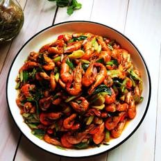 香辣小河蝦的做法-香辣味炒菜譜