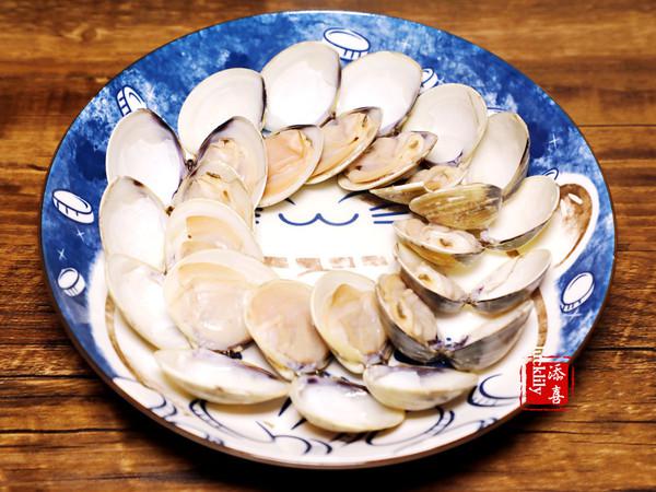 【添喜的廚房】蛤蜊蒸蛋的做法-咸鮮味蒸菜譜