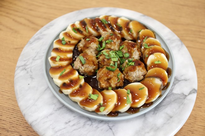 蒸蒸日上——蒸山藥肉丸的做法-家常味蒸菜譜-易網健康養生網 蒸蒸日上——蒸山藥肉丸的做法-家常味蒸菜譜