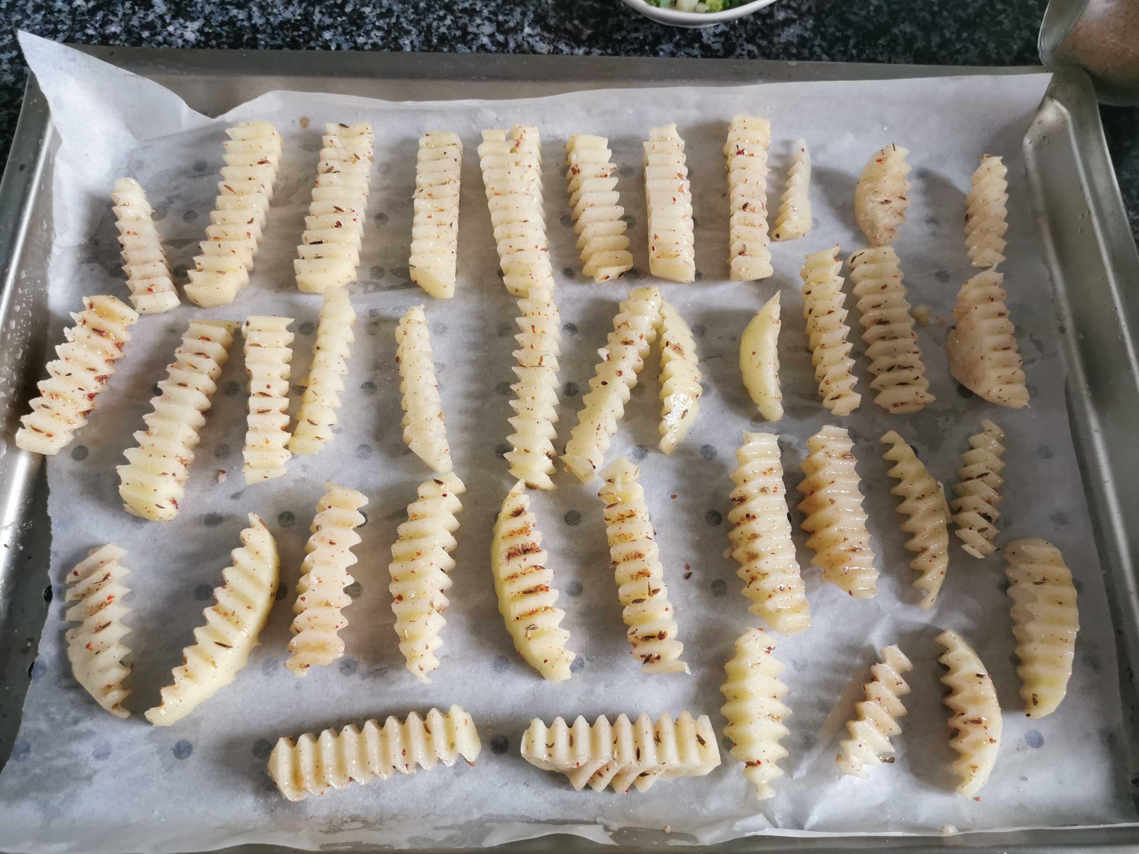 烤薯條的做法-家常味烤菜譜