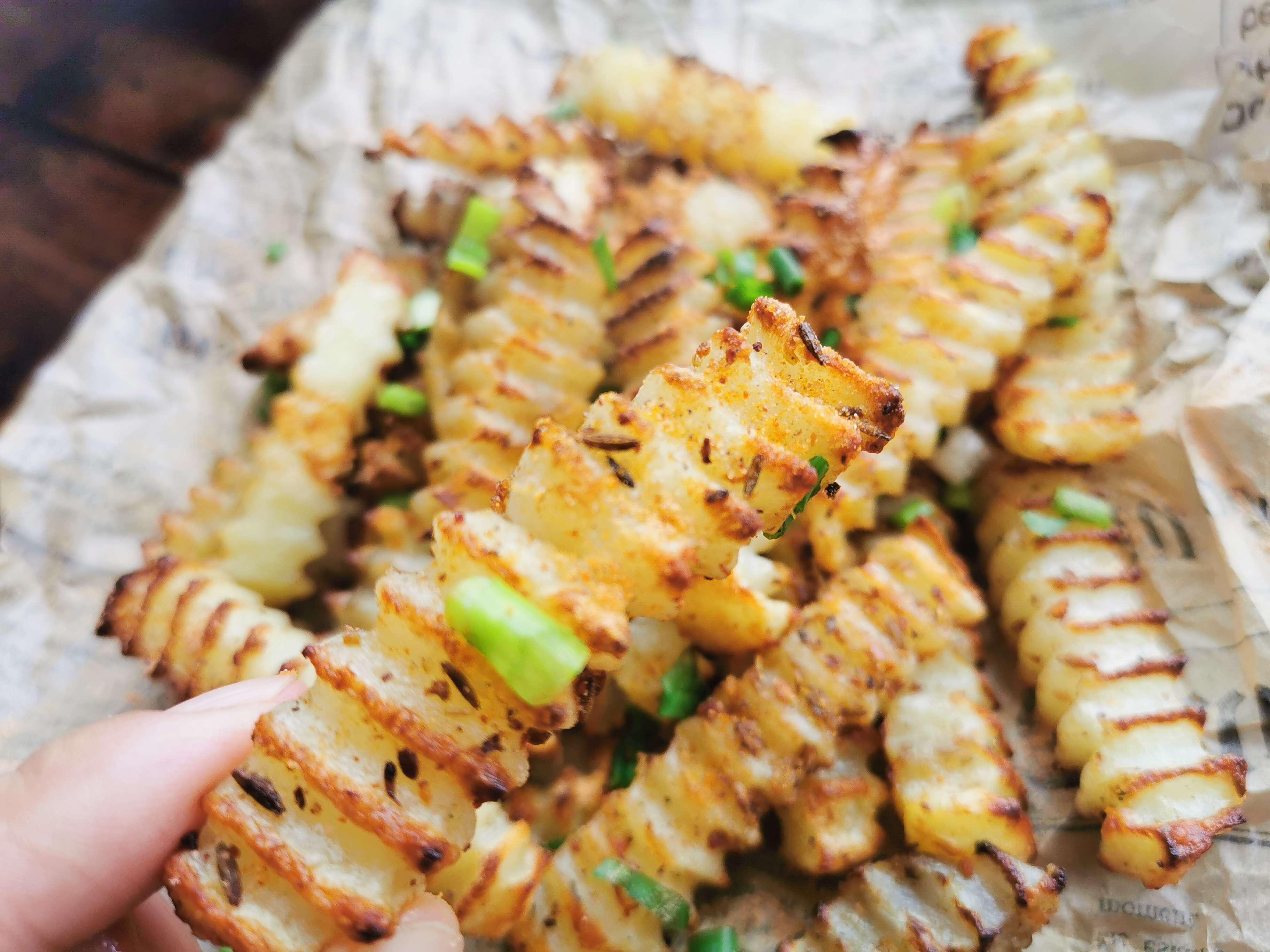 烤薯條的做法-家常味烤菜譜