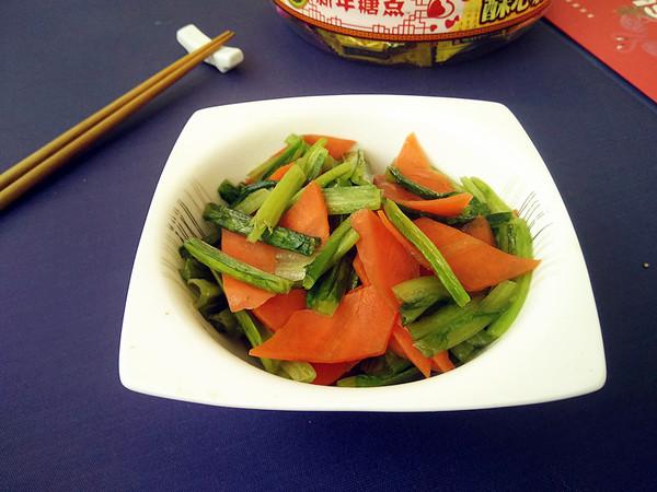 胡蘿卜炒油麥菜的做法-家常味炒菜譜-易網健康養生網 胡蘿卜炒油麥菜的做法-家常味炒菜譜