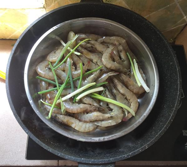 白灼蝦的做法-家常味蒸菜譜