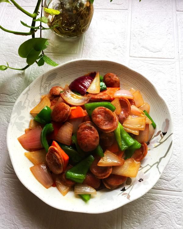 雜蔬炒純肉腸的做法-家常味炒菜譜-易網(wǎng)健康養(yǎng)生網(wǎng) 雜蔬炒純肉腸的做法-家常味炒菜譜