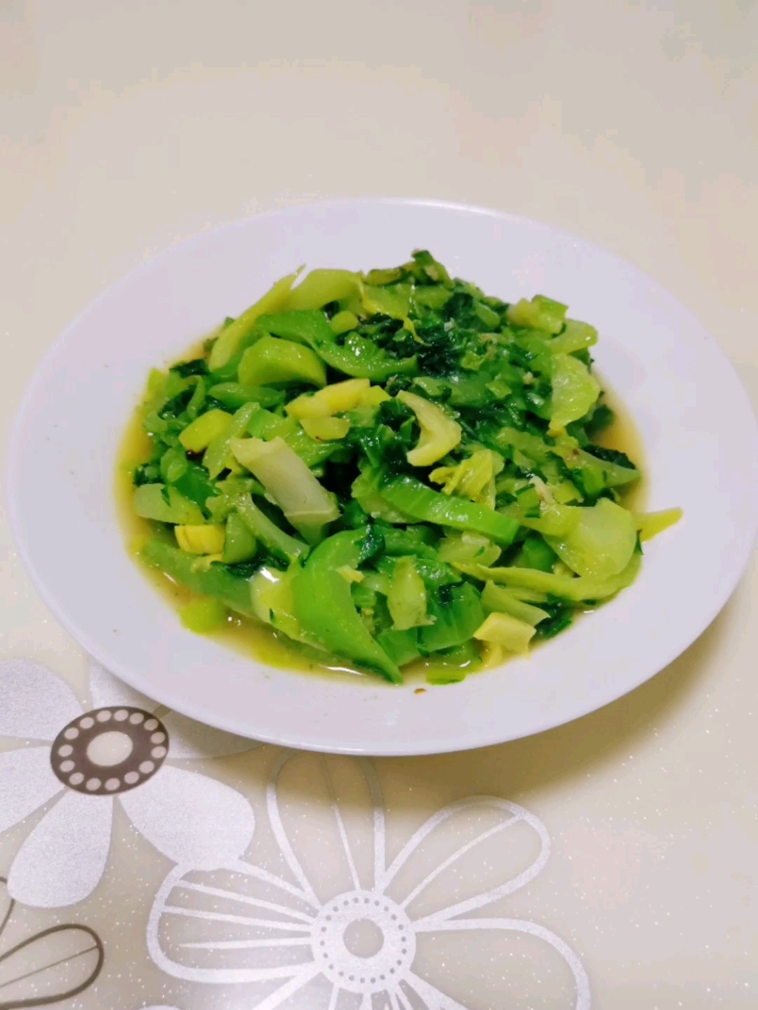 炒芥菜的做法-家常味炒菜譜