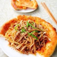 馕包皮芽子炒肉的做法-家常味炒菜譜