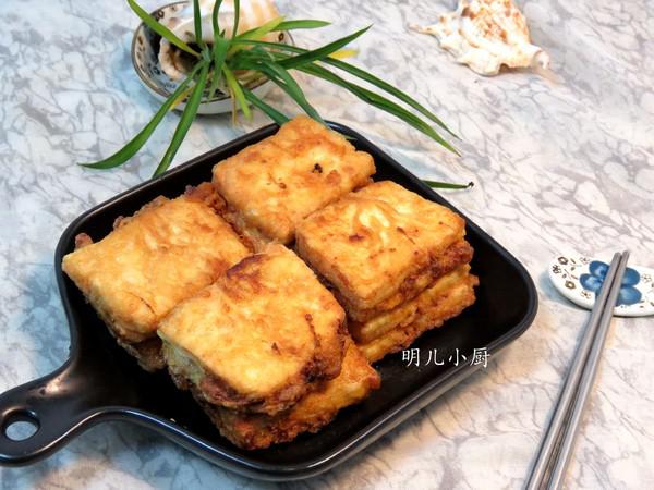 豆腐盒子的做法-家常味煮菜譜