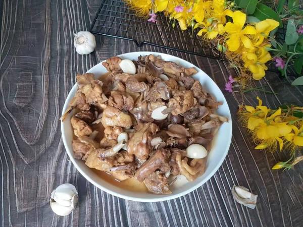 蒜香童子雞的做法-咸鮮味燒菜譜