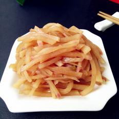 素菜葷做，肉味燒蘿卜的做法-家常味燒菜譜